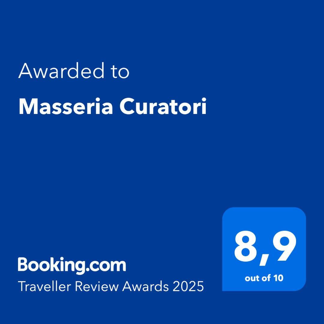 Masseria Curatori Монополи Экстерьер фото